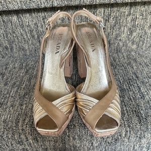 Vintage Prada Heels Sandals Size 36 (6) - image 1